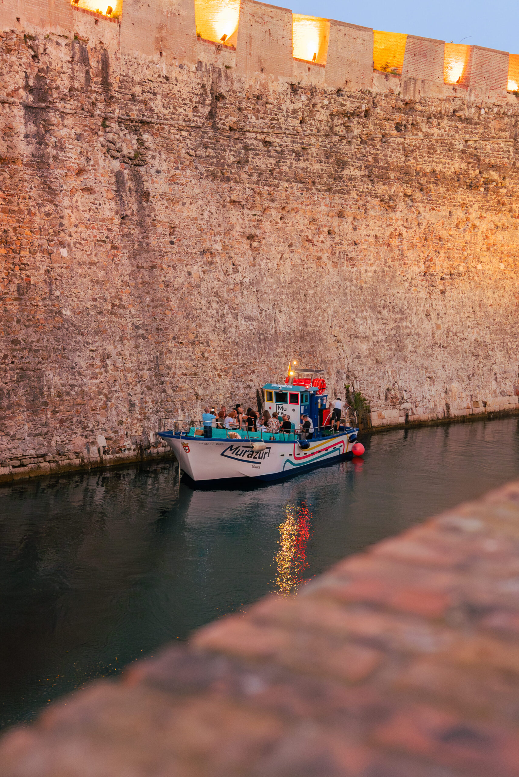 Paseo en barco por las Murallas Reales de Ceuta